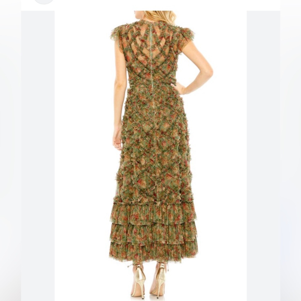 👗🌸👗Mac Duggal dress size 10 lke New - Picture 3 of 6